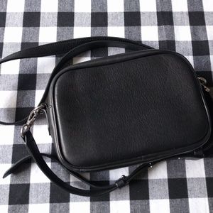 Leatherology Meadow Mini Camera Bag in Black Onyx